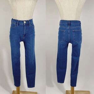FRAME Le High Skinny Medium Wash Jeans Womens 28